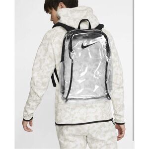 NWT Rare Nike Clear Brasilia Training Backpack